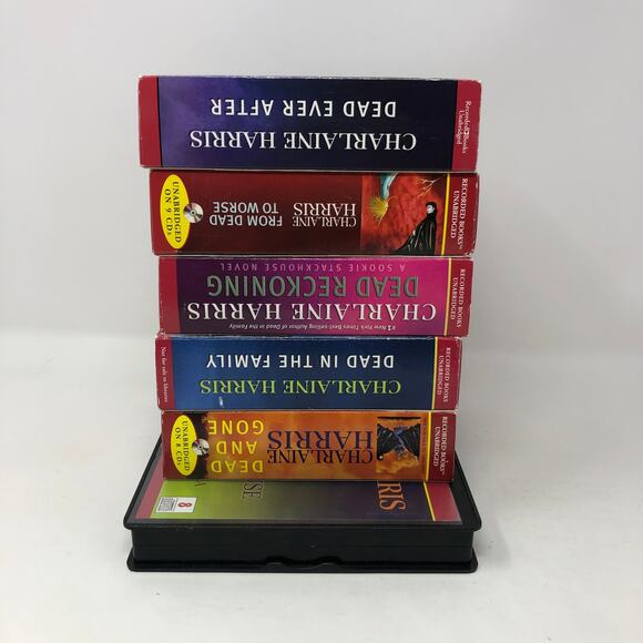 Charlaine Harris Sookie Stackhouse 8-11 and 13 and Companion 6 Audiobooks - Picture 5 of 6